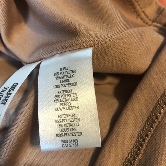 Jessica Simpson Gold Party Dress - Picture 7 of 9